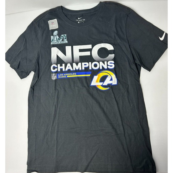 Nike Other - Nike Los Angeles Rams NFC Champions Trophy Collections T-Shirt Anthracite Size M